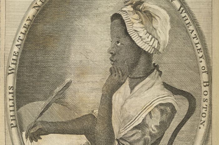 Phillis wheatley and anne bradstreet