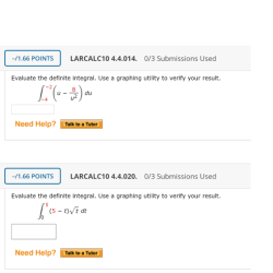 Evaluate integral dx example