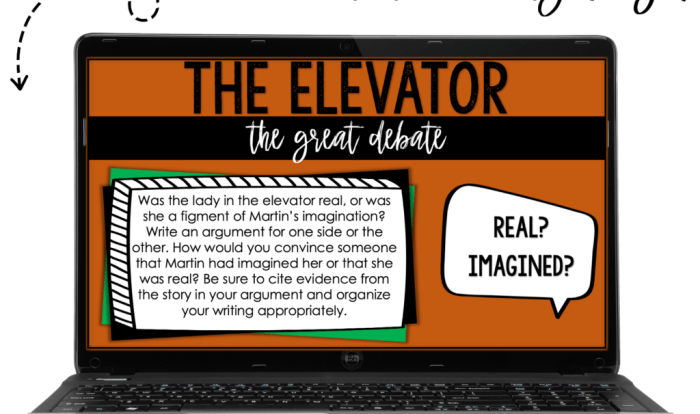 The elevator by william sleator ending explained