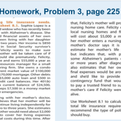 Life insurance plans chapter 9 lesson 5 worksheet answers